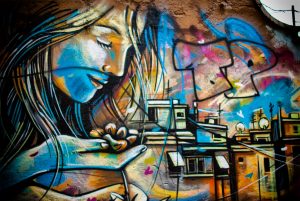 La street art di Alice Pasquini a Roma