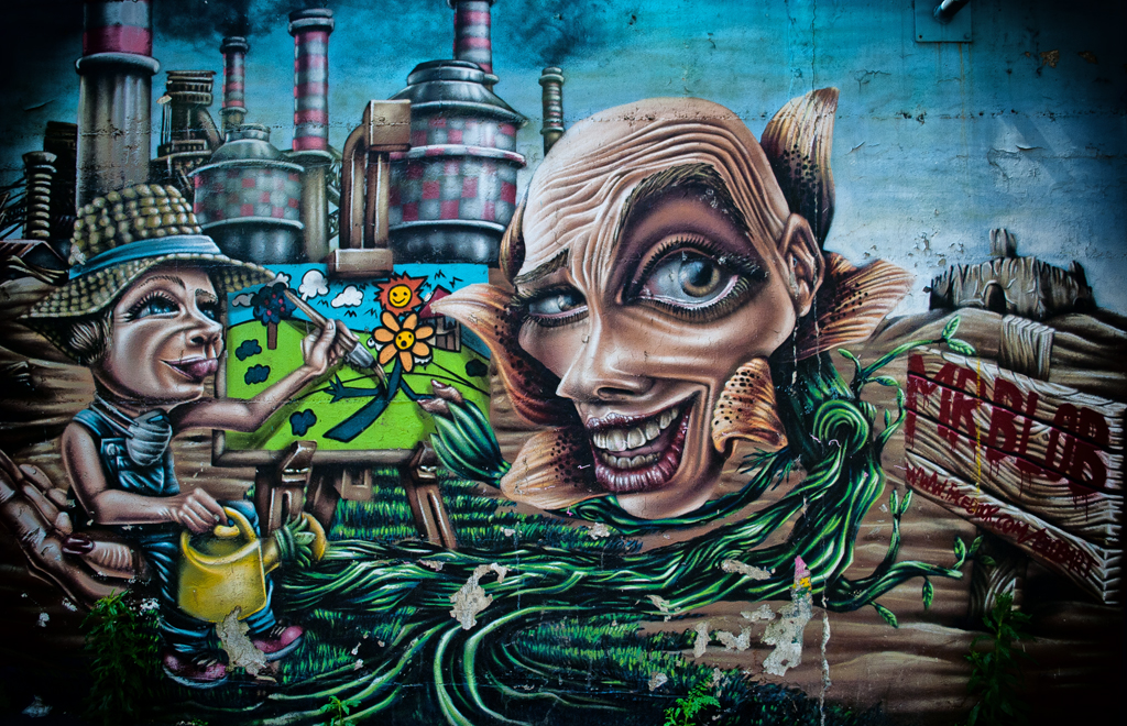 Street art a Milano: Mr. Blob